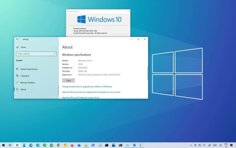 Check version of Windows 10