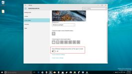 Disabling the sign-in default background picture on Windows 10