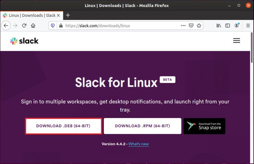 Slack for Linux download