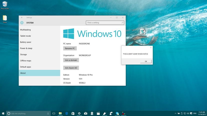 Finding your Windows 10 product key