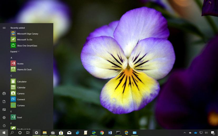 Community Showcase Flora 2 theme for Windows 10