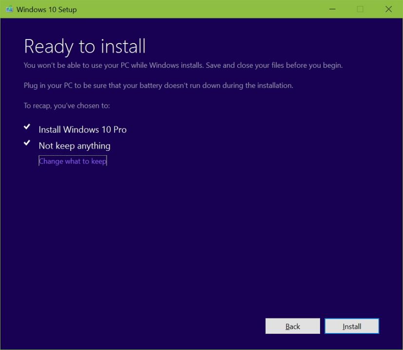 Install Windows 10 Anniversary Update