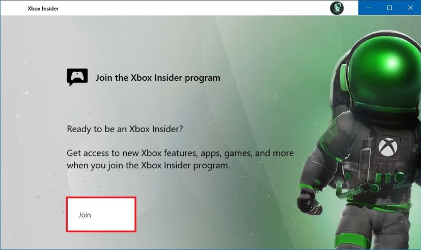 Join the Xbox Insider Program