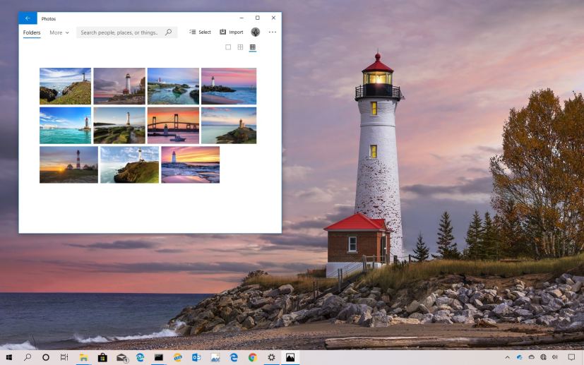 Lighthouse by Day theme for Windows 10