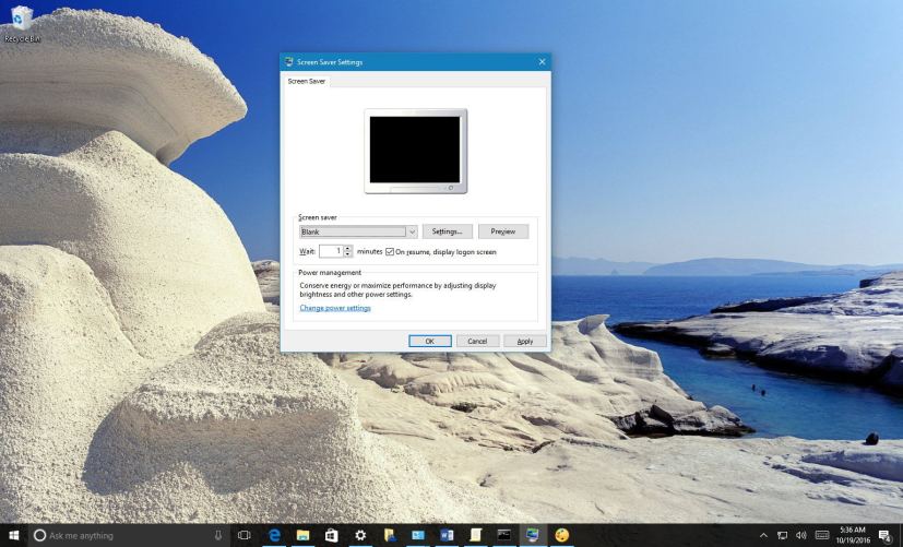 Lock Windows 10 PC automatically