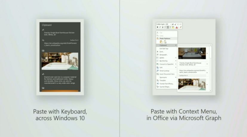 Microsoft cloud-powered Clipboard