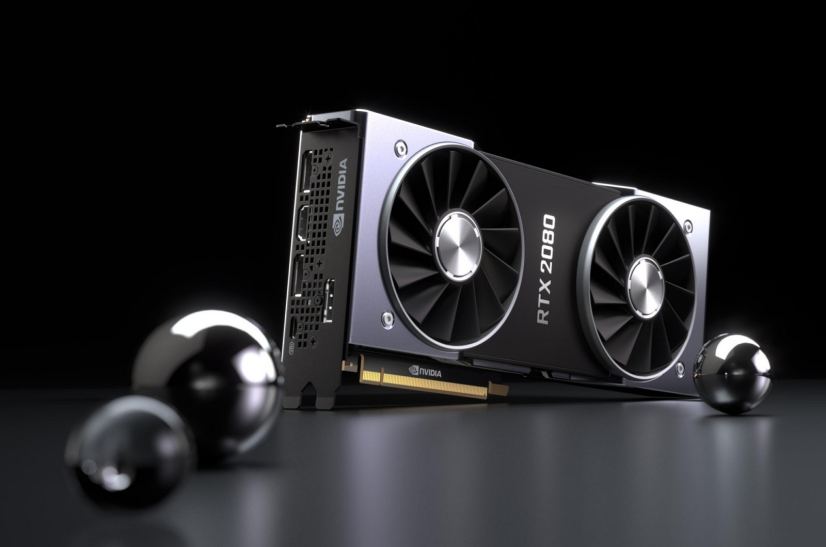 Nvidia GeForce RTX 2080 card