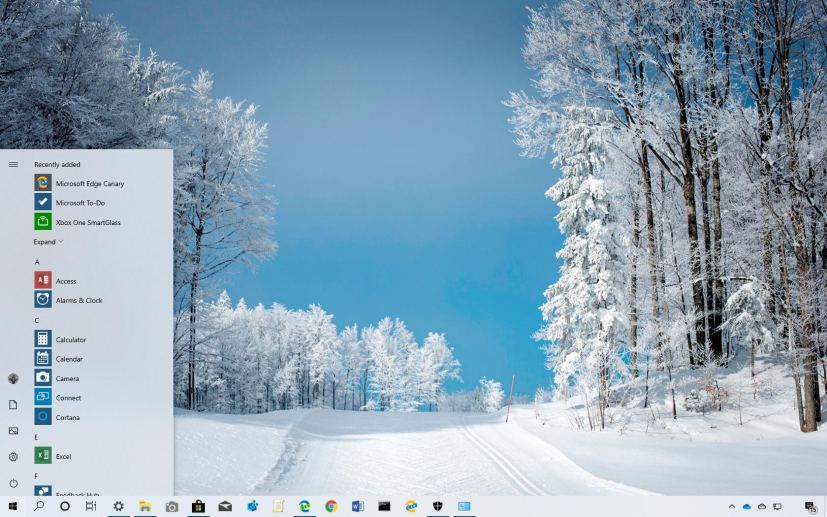 Ski Paradise theme for Windows 10