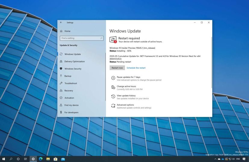 Windows 10 build 19645 download