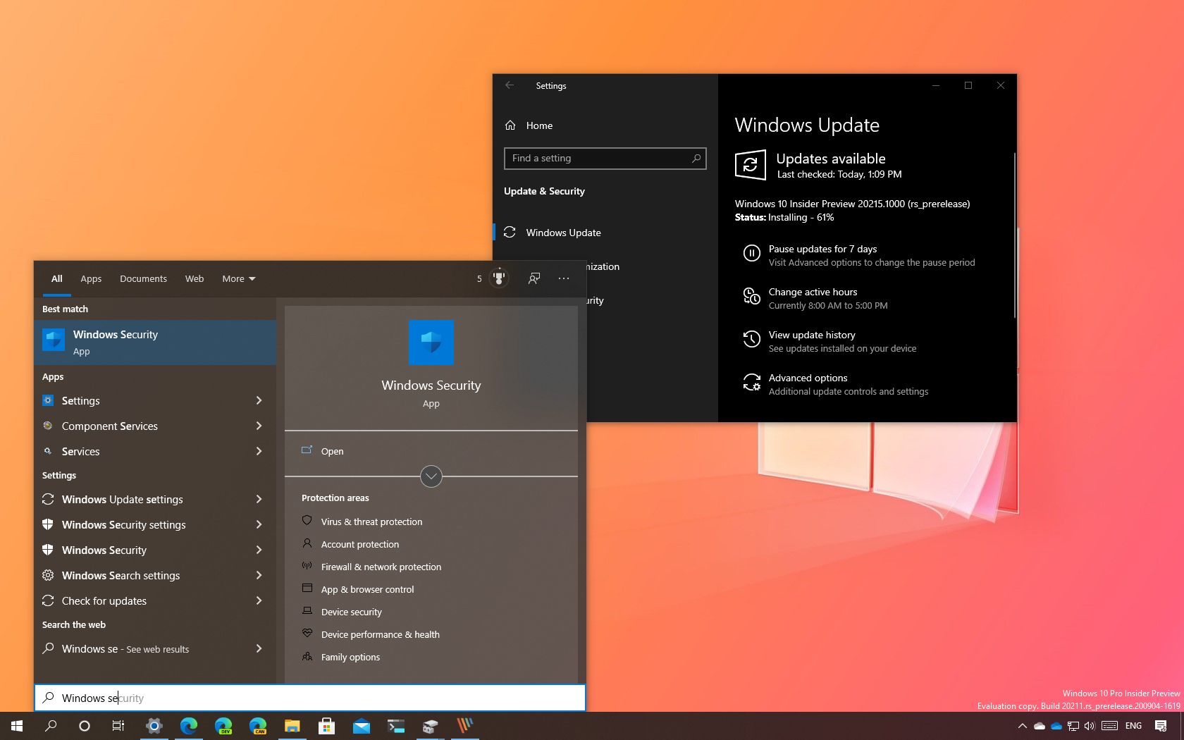 Windows 10 build 20215 download