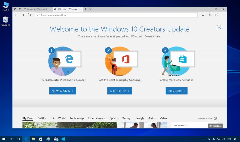 Windows 10 Creators Update ISO download