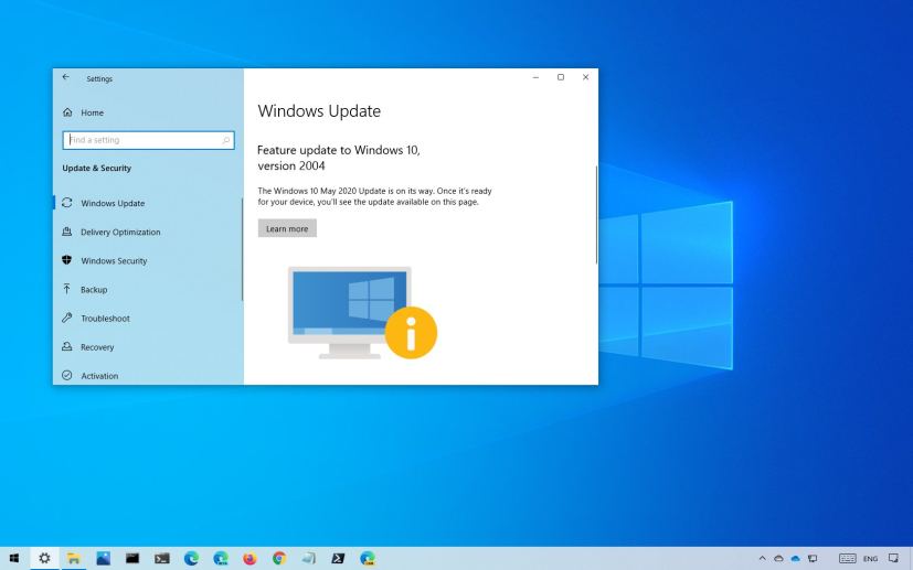 Windows 10 new version install