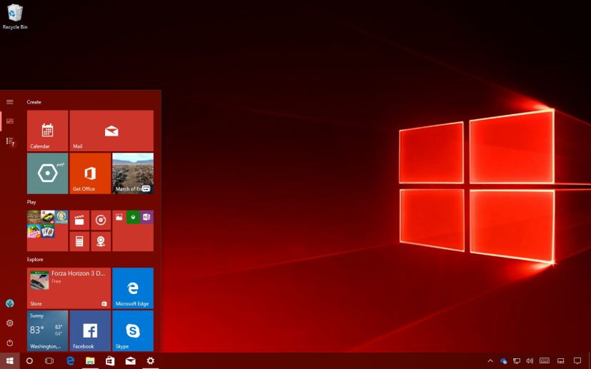 Windows 10 Redstone 3 update